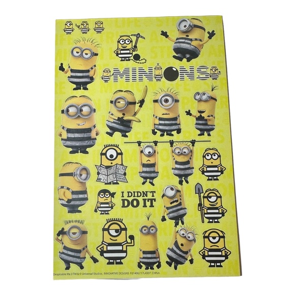 Innovative Designs Despicable Me 3 Sticker Book Includes Puffy Stickers - Picture 3 of 7